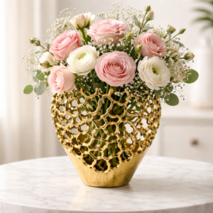 Luxury Decorative Metal Vase