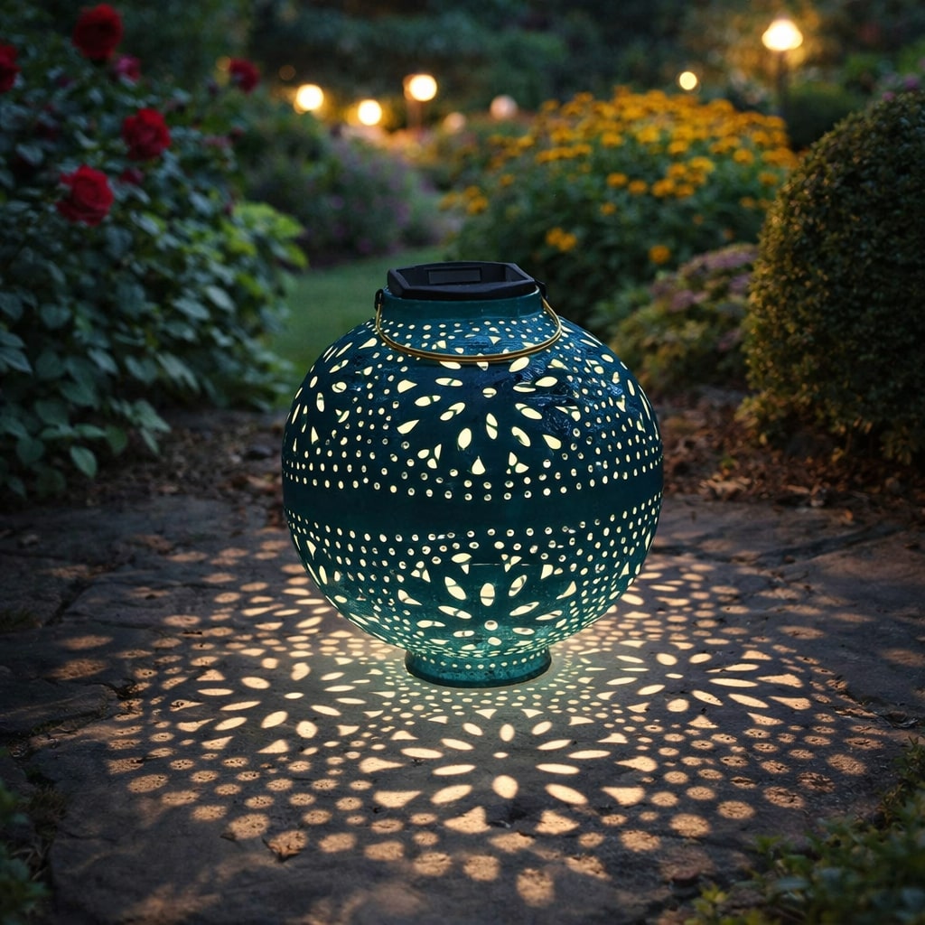 AstraBloom Outdoor Solar Lantern
