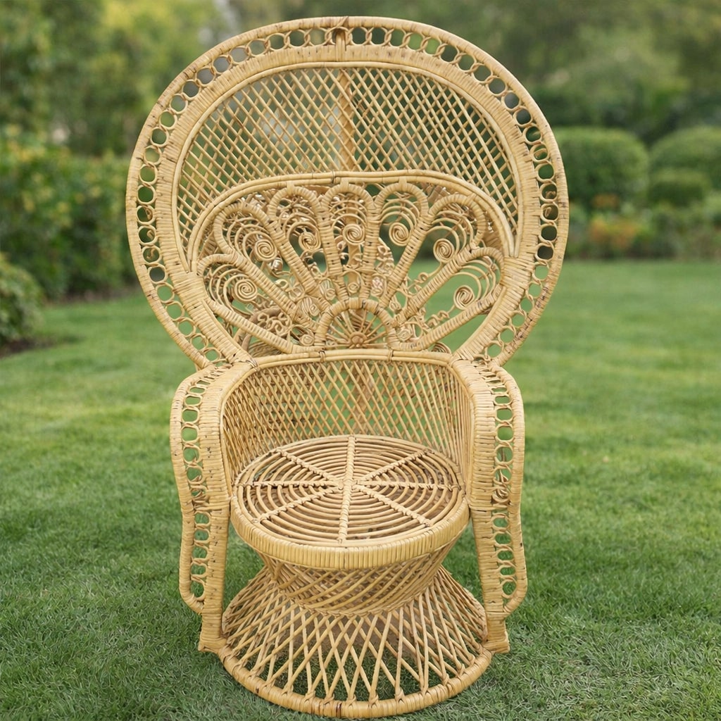 Heritage Weave Peacock Chair